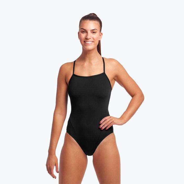 Дамски бански с една каишка Funkita Still Black 5