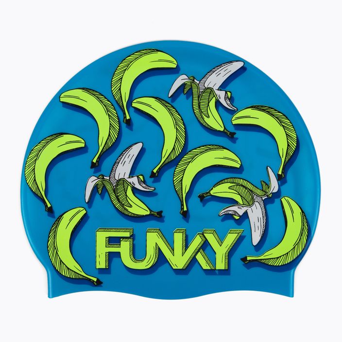 Funky Силиконова шапка за плуване синя FYG017N7154100