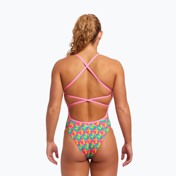 Funkita дамски бански от една част с презрамки foxy friends 7