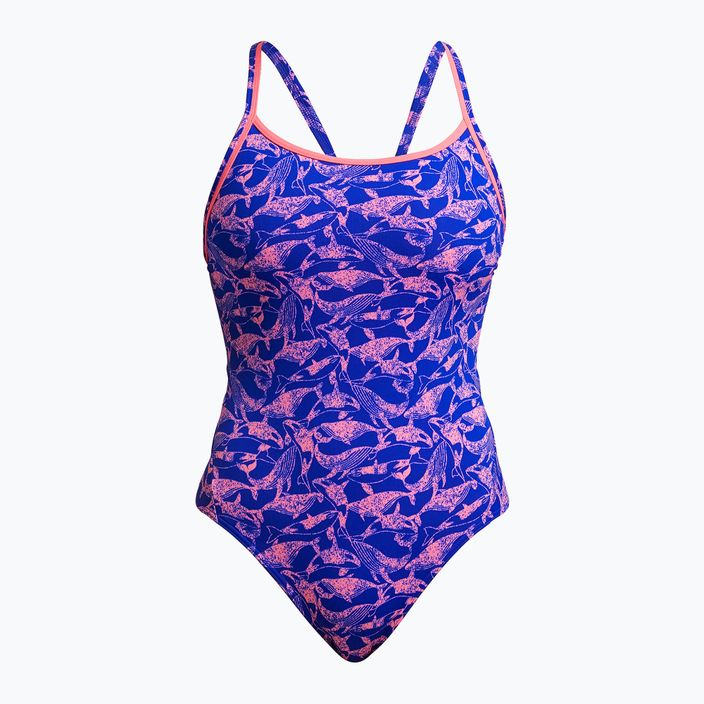 Дамски бански Funkita Diamond Back One Piece minky pinky