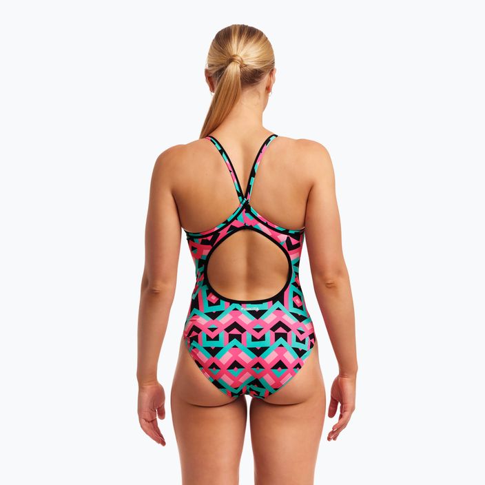 Дамски бански от една част Funkita Diamond Back One Piece square old 4