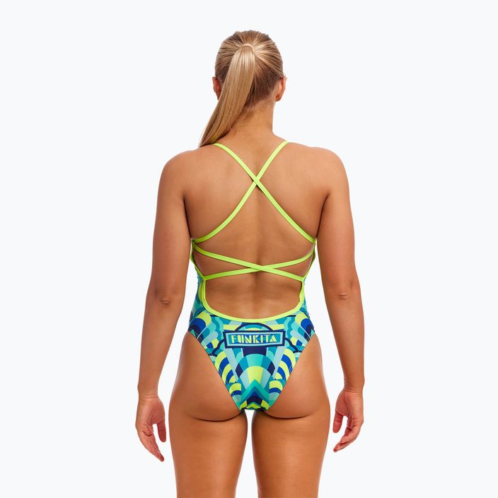 Funkita Strapped In One Piece дамски бански от една част cirque du swim 3