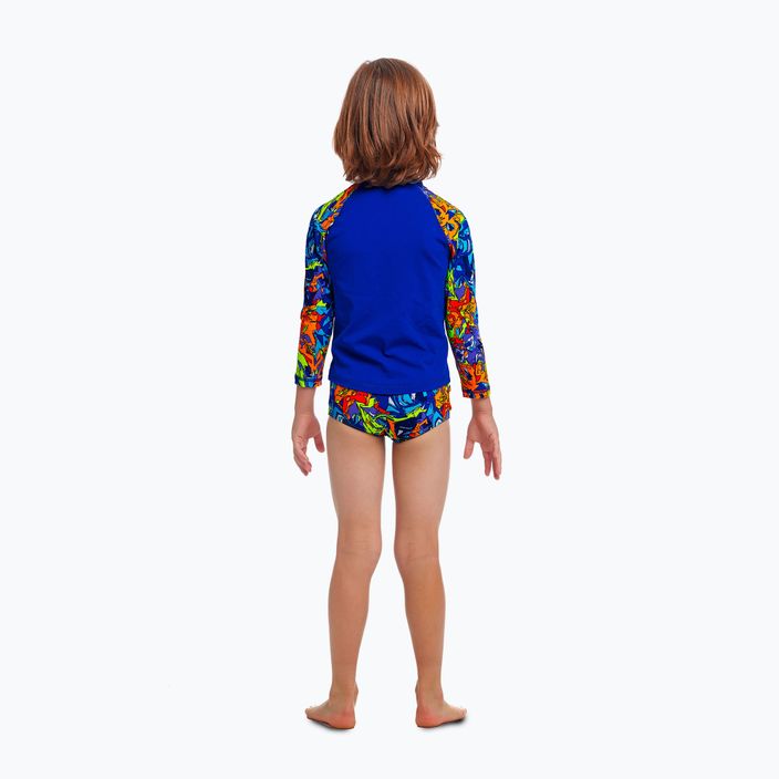 Детски бански Funky Trunks Zippy Rash Vest Смесена бъркотия 3