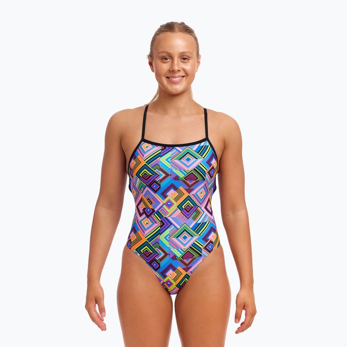 Funkita Strapped In One Piece дамски бански boxanne 2