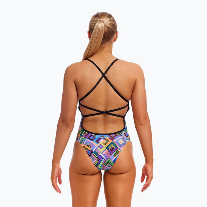 Funkita Strapped In One Piece дамски бански boxanne 3