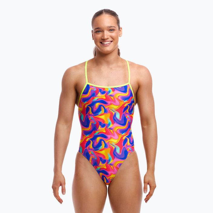 Funkita Strapped In One Piece летен вихров дамски бански от една част 2