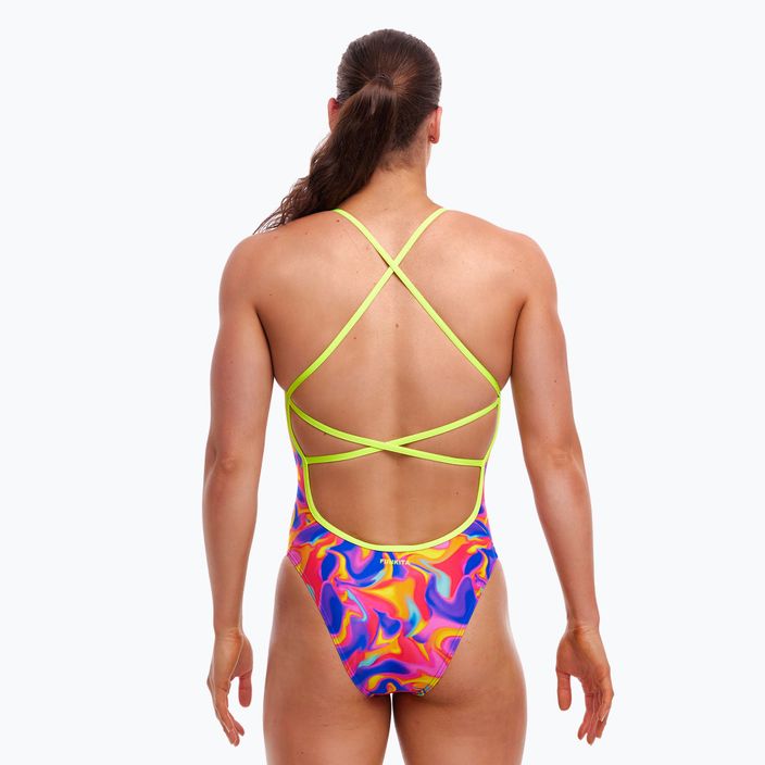 Funkita Strapped In One Piece летен вихров дамски бански от една част 3