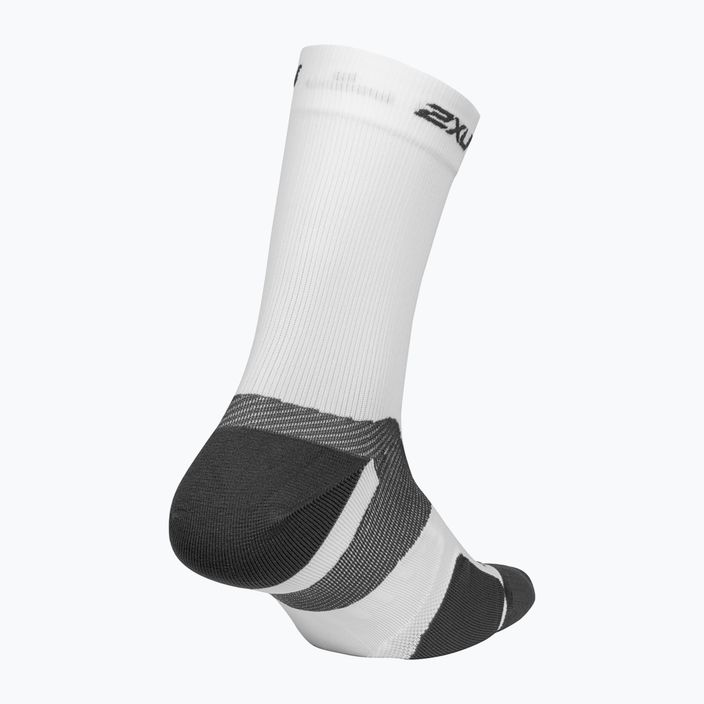 2XU Vectr Cushion Crew бели-сиви спортни чорапи UA5053E 2