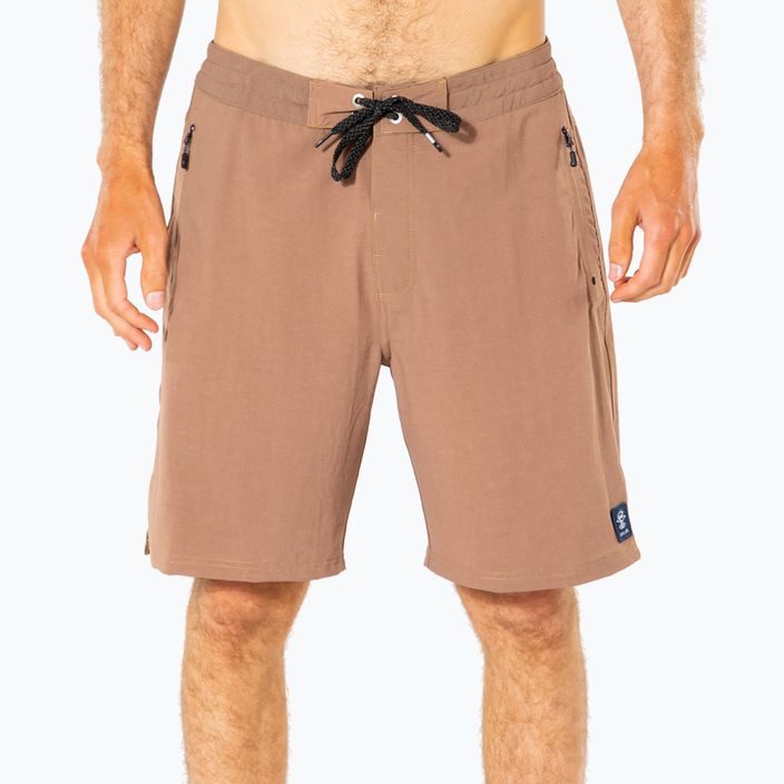 Мъжки къси панталони за плуване Rip Curl Searchers Layday 19, кафяви CBOBH9 4