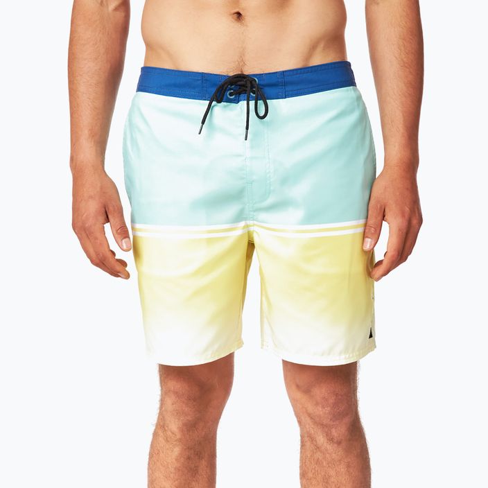 Мъжки къси панталони за плуване Rip Curl Nu Dividing Semi Elastic 18 синьо/жълто CBOVH4 2