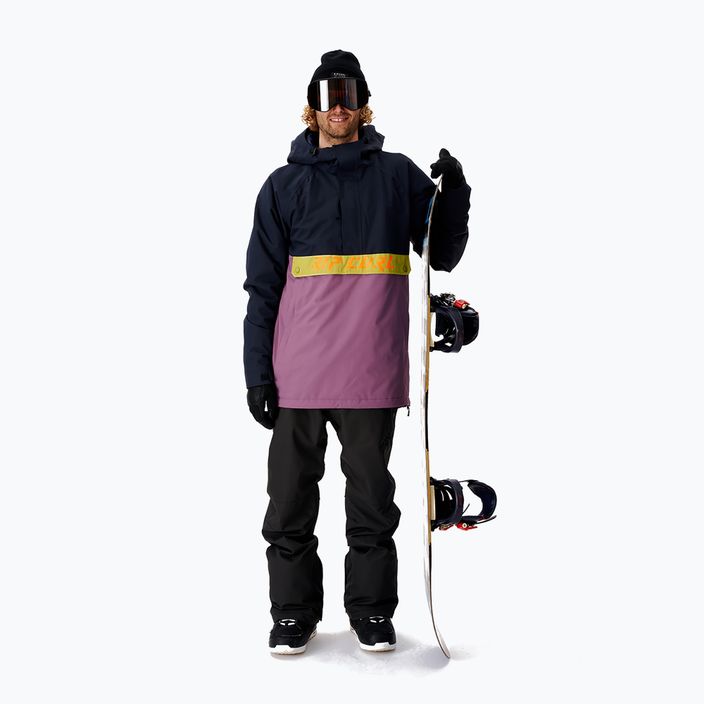 Мъжко яке за сноуборд Rip Curl Primative в тъмносиньо и лилаво 000MOU 49 6