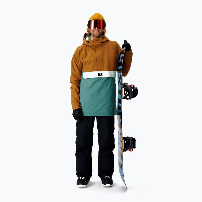 Мъжко сноуборд яке Rip Curl Primative кафяво-зелено 000MOU 146 6