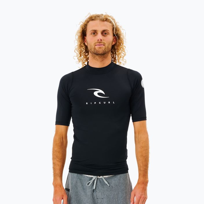 Rip Curl Corps 90 мъжка тениска за плуване черна 12JMRV