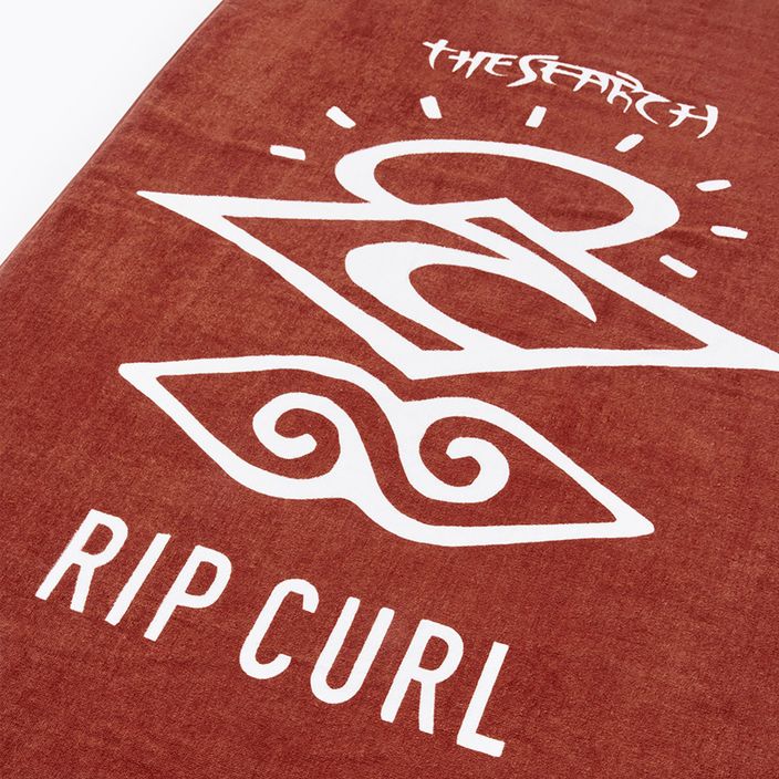 Rip Curl Смесена кърпа от теракота 4