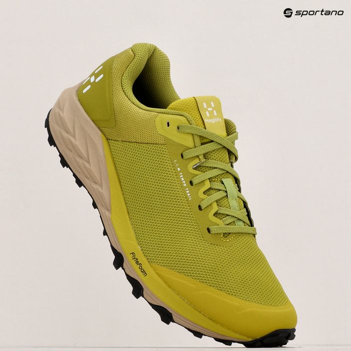 Мъжки обувки за бягане Haglöfs L.I.M Tempo Trail Low lime green/aurora 9