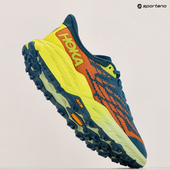 Мъжки обувки за бягане HOKA Speedgoat 5 Wide blue coral/evening primorose 11