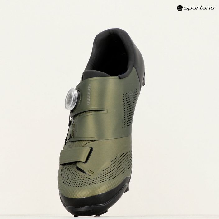 Мъжки MTB обувки за колоездене Shimano SH-XC502 moss green 12