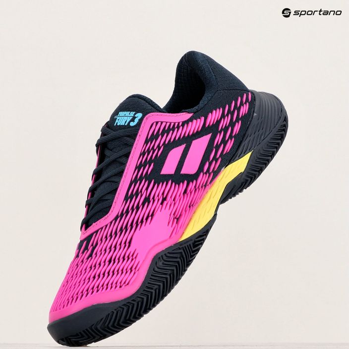 Мъжки обувки за тенис Babolat Propulse Fury 3 Clay dark blue/pink aero 15