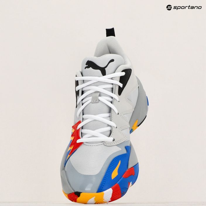 Мъжки баскетболни обувки PUMA Genetics glacial gray/cool mid gray 18