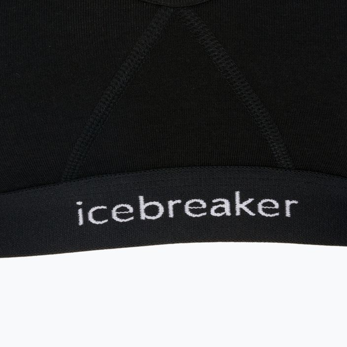 Icebreaker Sprite Racerback дамски термо сутиен черен IB1030200011 8