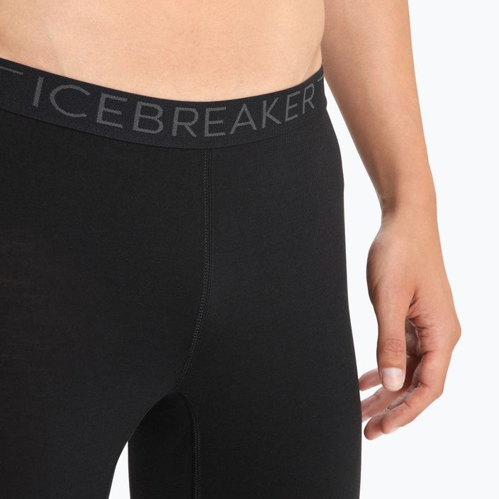 Мъжки термо панталони Icebreaker 200 Oasis 001 black IB1043680011 4