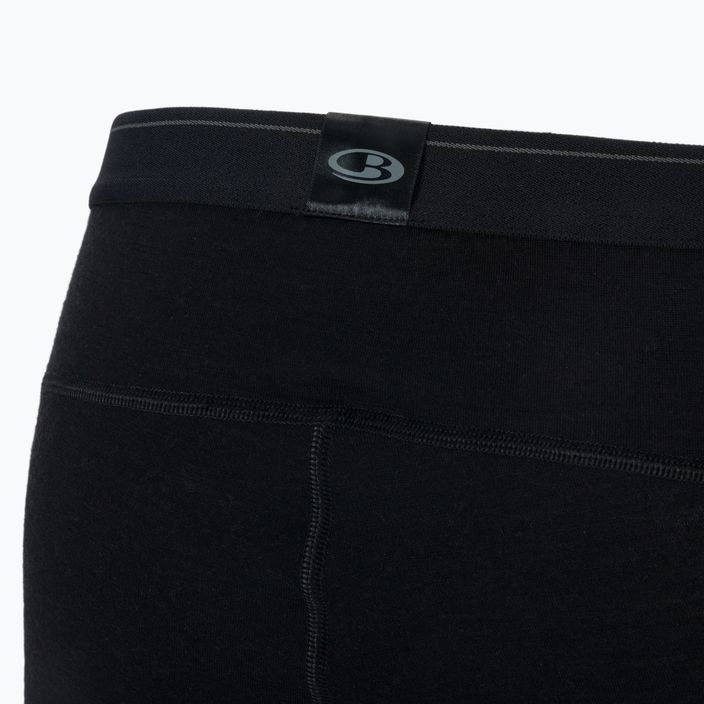 Мъжки термо панталони Icebreaker 200 Oasis W/Fly 001 black IB1043700011 10