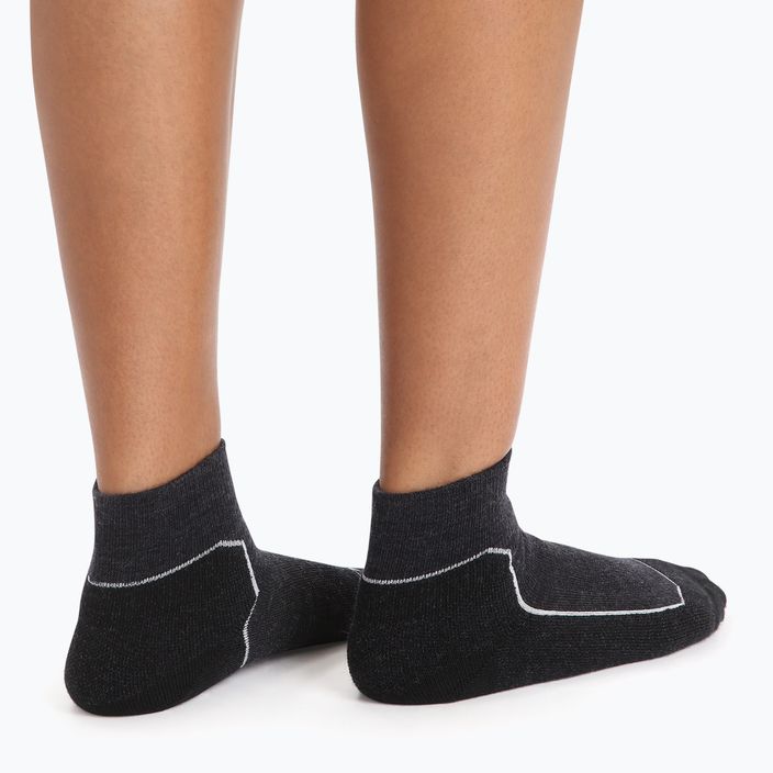 Дамски чорапи за туризъм Icebreaker Hike+ Light Mini grey 105098 3