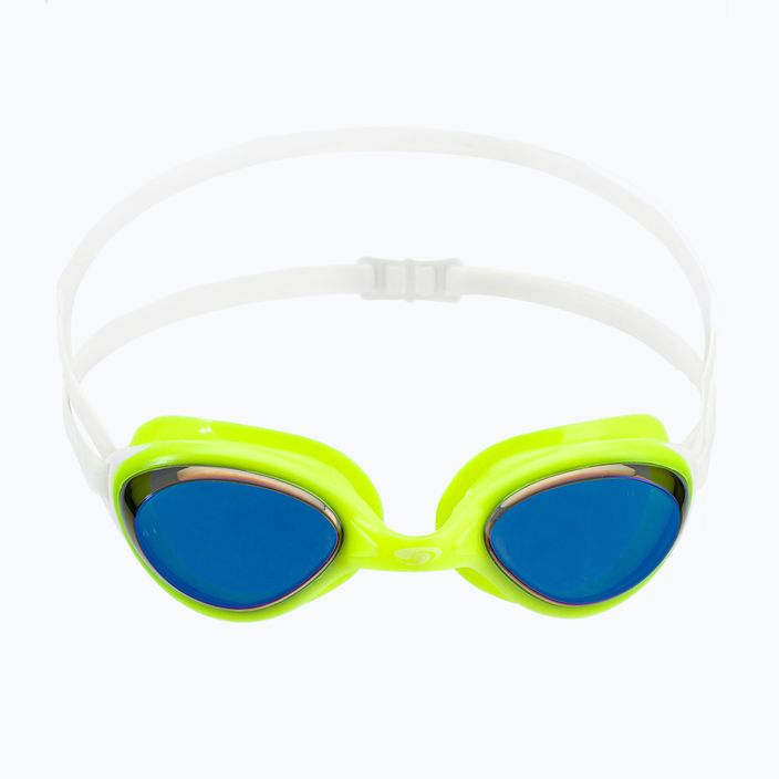 BlueSeventy Flow Mirror очила за плуване BL310 жълто/синьо 2