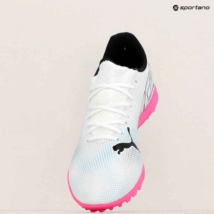 PUMA Future 7 Play TT футболни обувки puma white/puma black/poison pink 17