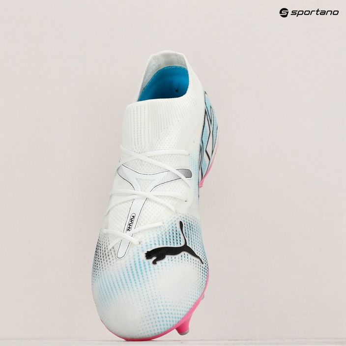 PUMA Future 7 Match MxSG футболни обувки puma white/puma black/poison pink 16