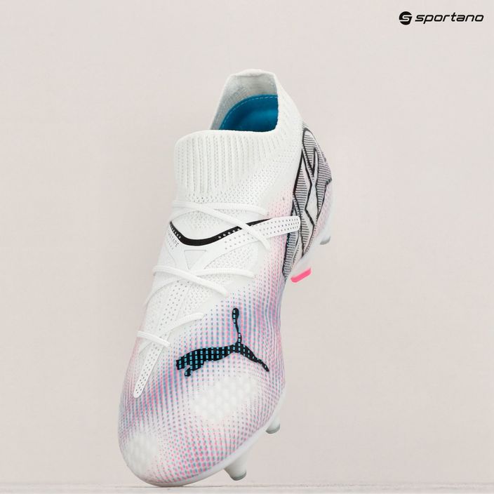PUMA Future 7 Pro MxSG футболни обувки puma white/puma black/poison pink 16