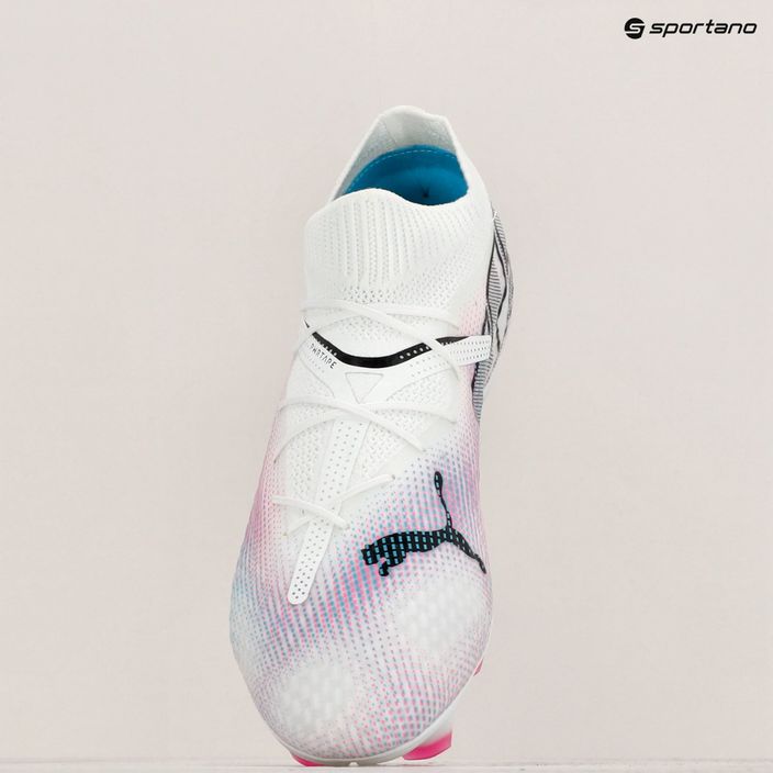 PUMA Future 7 Pro FG/AG футболни обувки puma white/puma black/poison pink 17