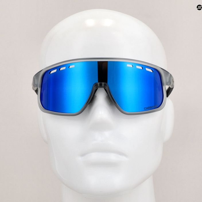 Слънчеви очила CASCO SX-25 Carbonic smoke clear/blue mirror 7