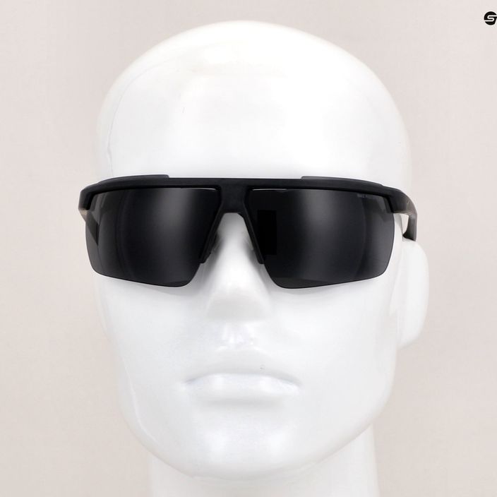 Слънчеви очила Nike Windshield матово черно/антрацит/тъмно сиво 4
