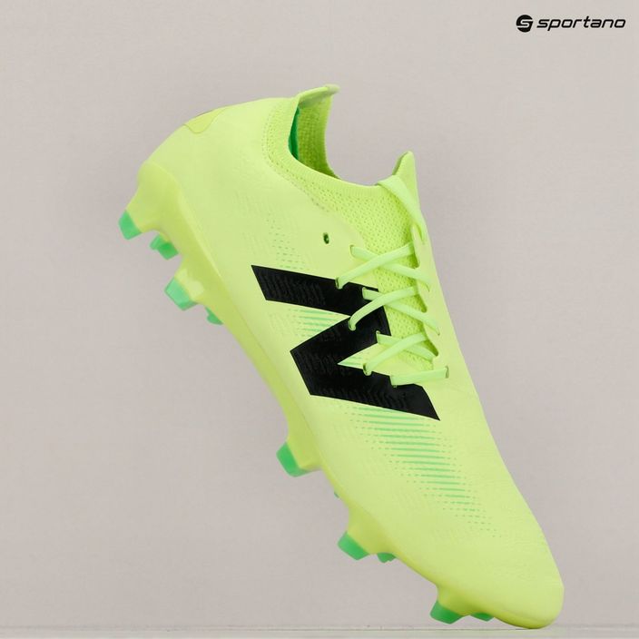 New Balance мъжки футболни обувки Furon Destroy FG V7+ bleached lime glo 13