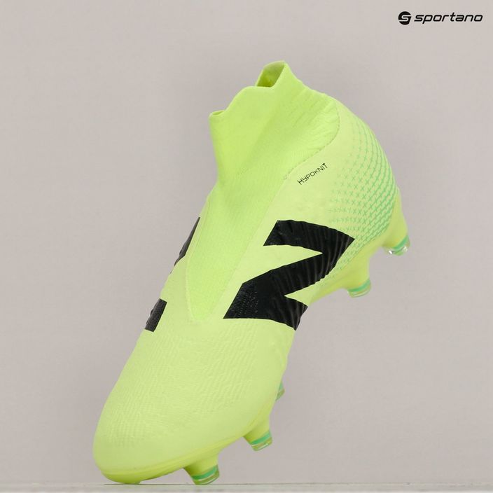 New Balance мъжки футболни обувки Tekela Magia FG V4+ bleached lime glo 12