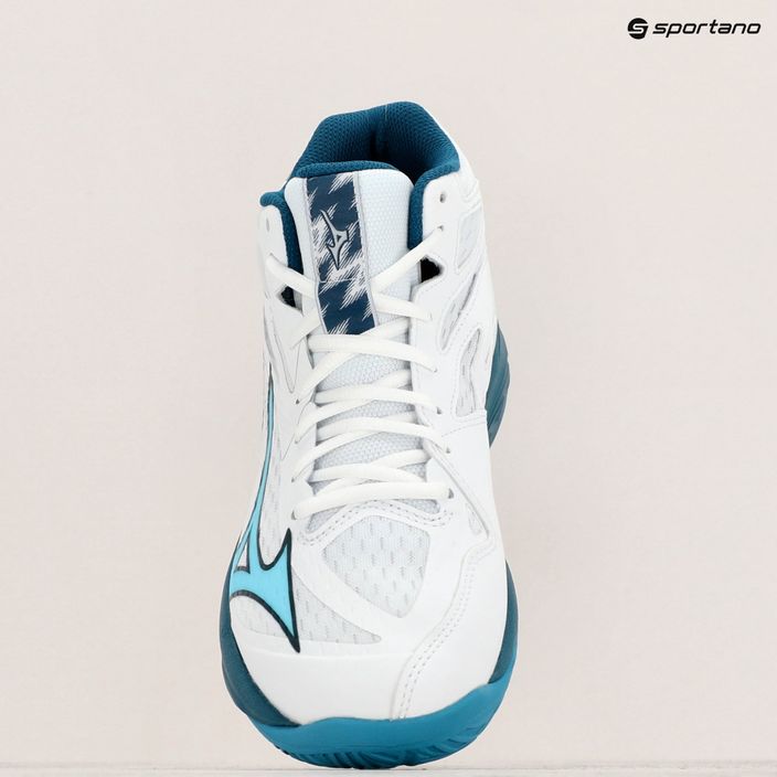 Мъжки обувки за волейбол Mizuno Thunder Blade Z Mid white/sailor blue/silver 15