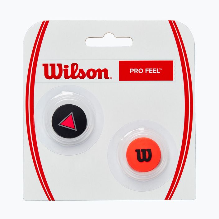 Wilson Pro Feel Clash 2 бр. червени/черни амортисьори за вибрации WR8405701 3
