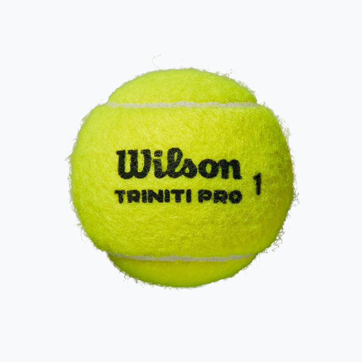 Wilson Triniti Pro Tball топки за тенис 4 бр. жълти WR8204801001 2