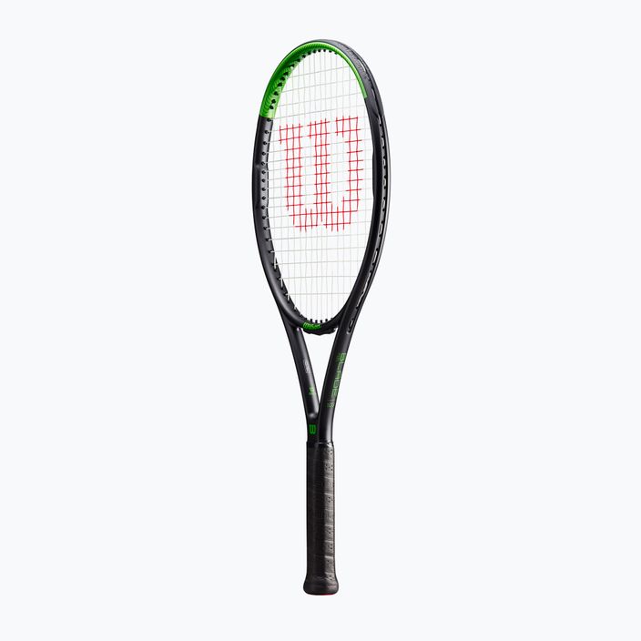 Wilson Blade Feel 103 тенис ракета черно-зелена WR083310U 9