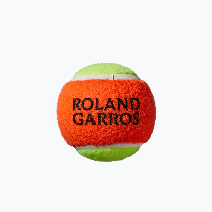 Детски тенис комплект Wilson Roland Garros Elite 25 в оранжево и бяло WR086810F 14