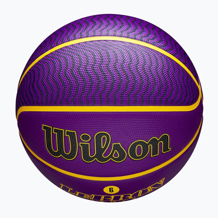 Wilson NBA Player Icon Outdoor Lebron баскетбол WZ4005901XB7 размер 7 5
