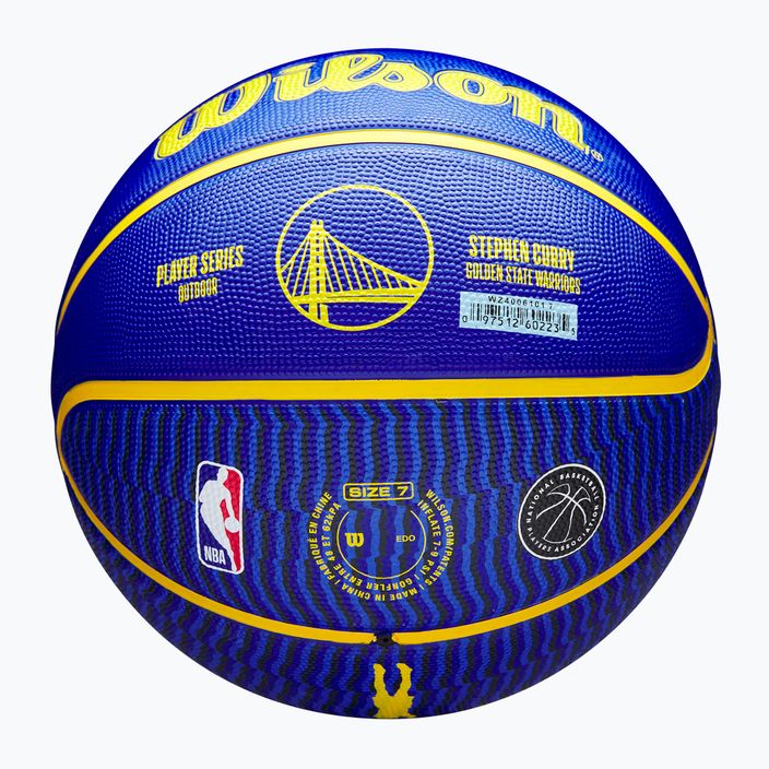 Wilson NBA Player Icon Outdoor Curry баскетбол WZ4006101XB7 размер 7 7