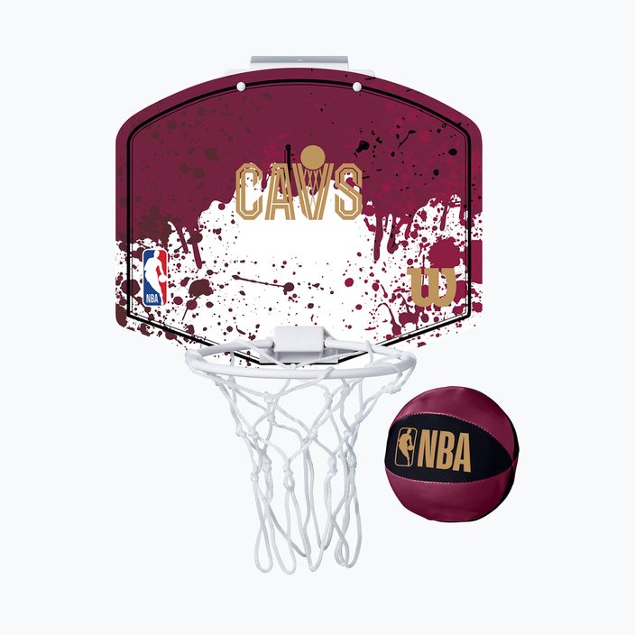 Wilson NBA Team Mini Hoop Cleveland Cavaliers Баскетболен комплект