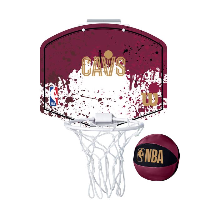 Wilson NBA Team Mini Hoop Cleveland Cavaliers Баскетболен комплект 2