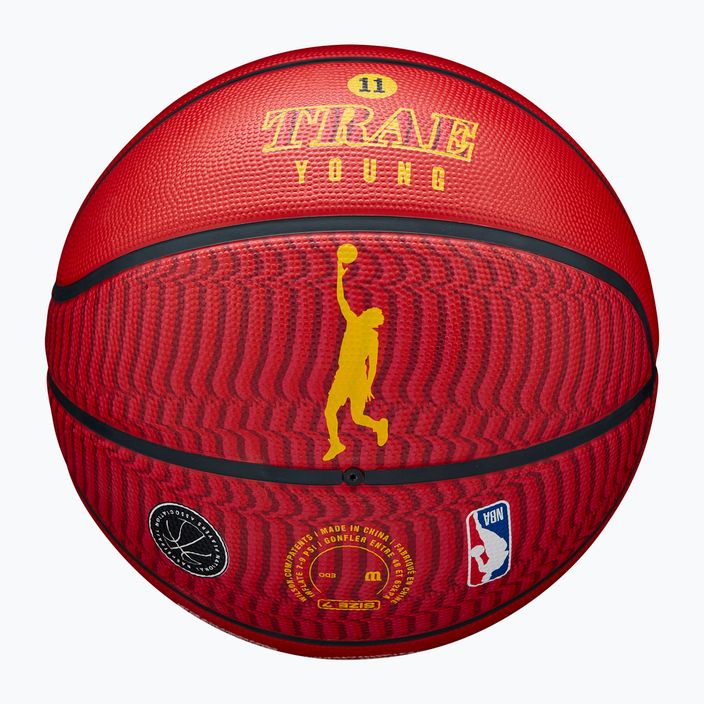 Wilson NBA Player Icon Outdoor Trae баскетбол WZ4013201XB7 размер 7 7