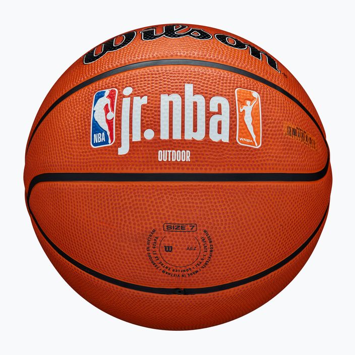Wilson NBA JR Fam Logo Автентичен външен кафяв баскетболен размер 6 5