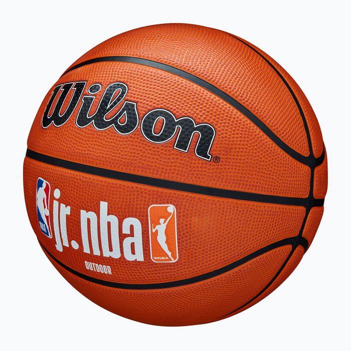 Wilson NBA JR Fam Logo Автентичен външен кафяв баскетболен размер 7 3