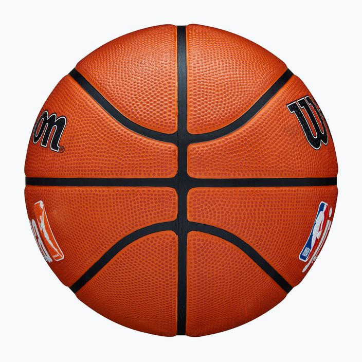 Детски баскетболен Wilson NBA JR Fam Logo Автентичен външен размер 5 6