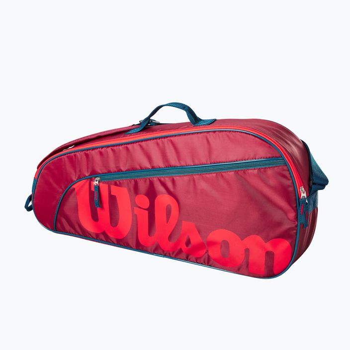 Wilson Junior 3 Pack детска чанта за тенис червена WR8023903001 2